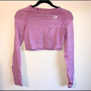 Vital Seamless Long Sleeve Crop Top